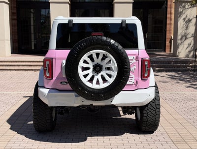 2026 Ford Bronco Custom Pearl Pink Retro Outer Banks Hard Top