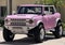 2026 Ford Bronco Custom Pearl Pink Retro Outer Banks Hard Top