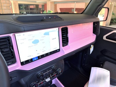 2026 Ford Bronco Custom Pearl Pink Retro Outer Banks Hard Top