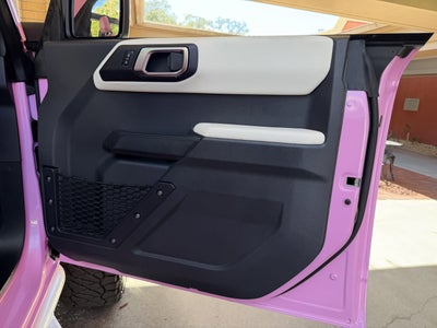 2025 Ford Bronco Pearl Pink Outer Banks Retro Hard Top Custom Lifted