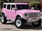 2025 Ford Bronco Pearl Pink Outer Banks Retro Hard Top Custom Lifted