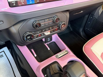 2025 Ford Bronco Pearl Pink Outer Banks Retro Hard Top Custom Lifted