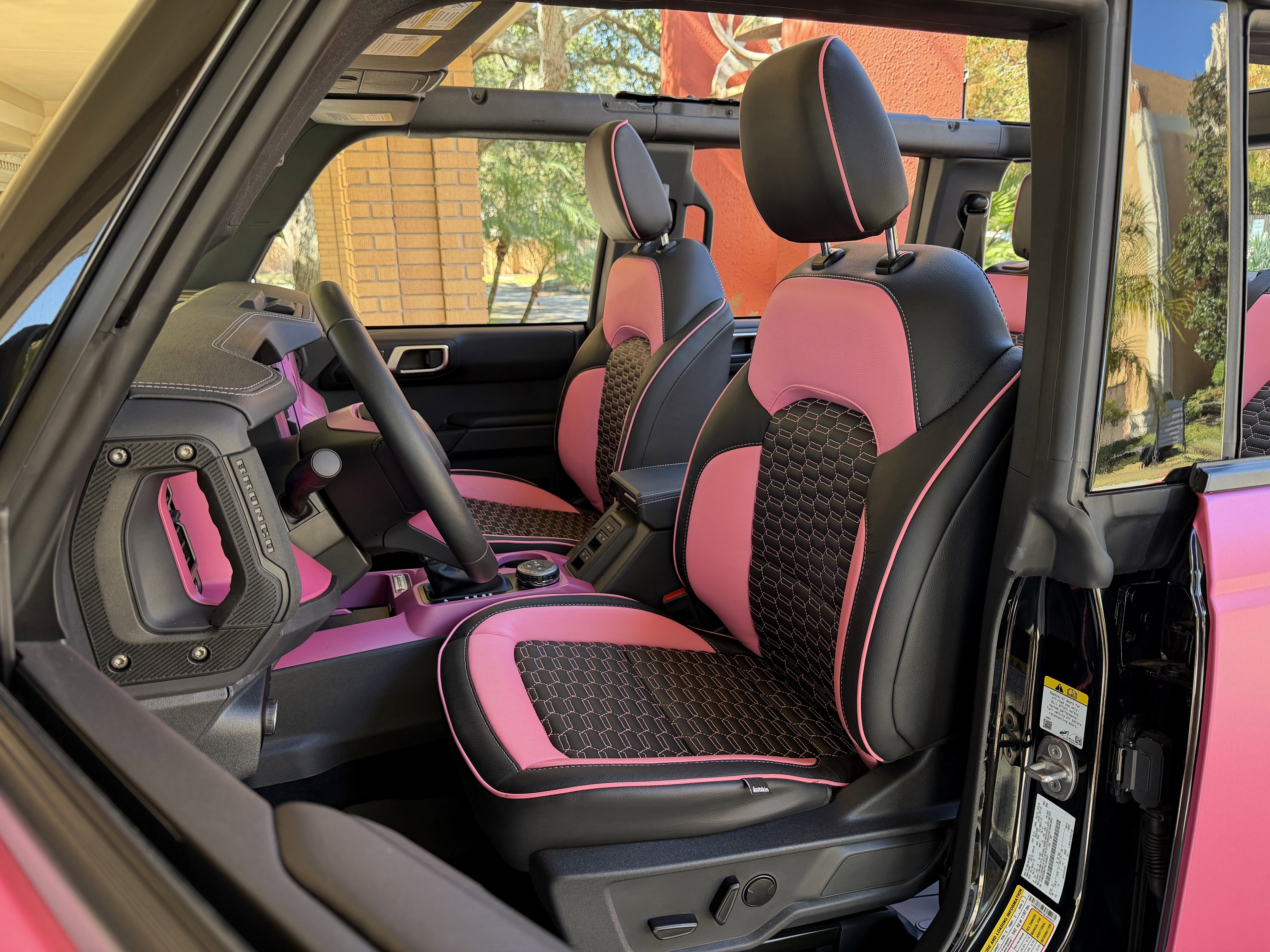 2025 Ford Bronco Matte Pink Custom Lifted Outer Banks