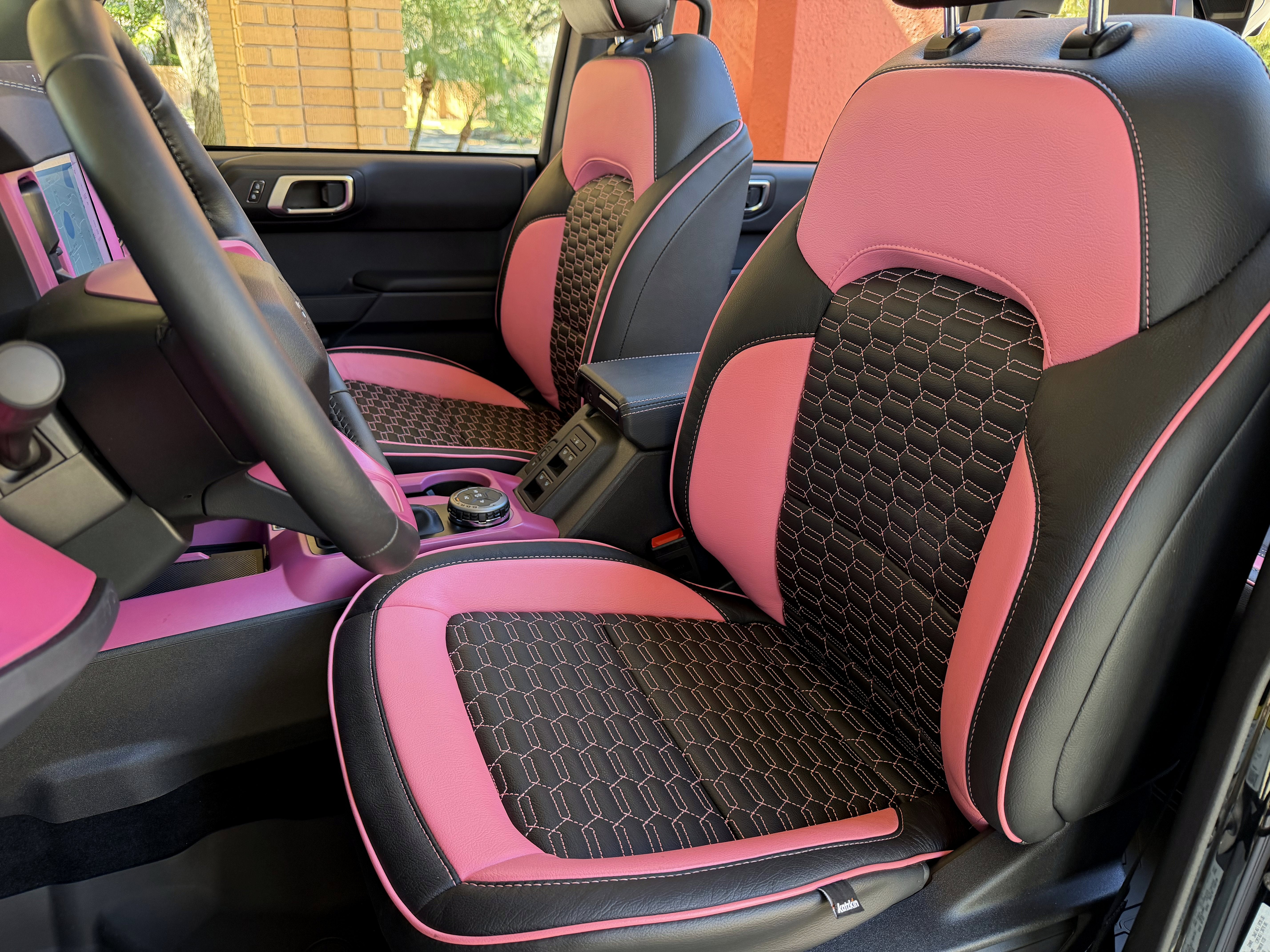 2025 Ford Bronco Matte Pink Custom Lifted Outer Banks