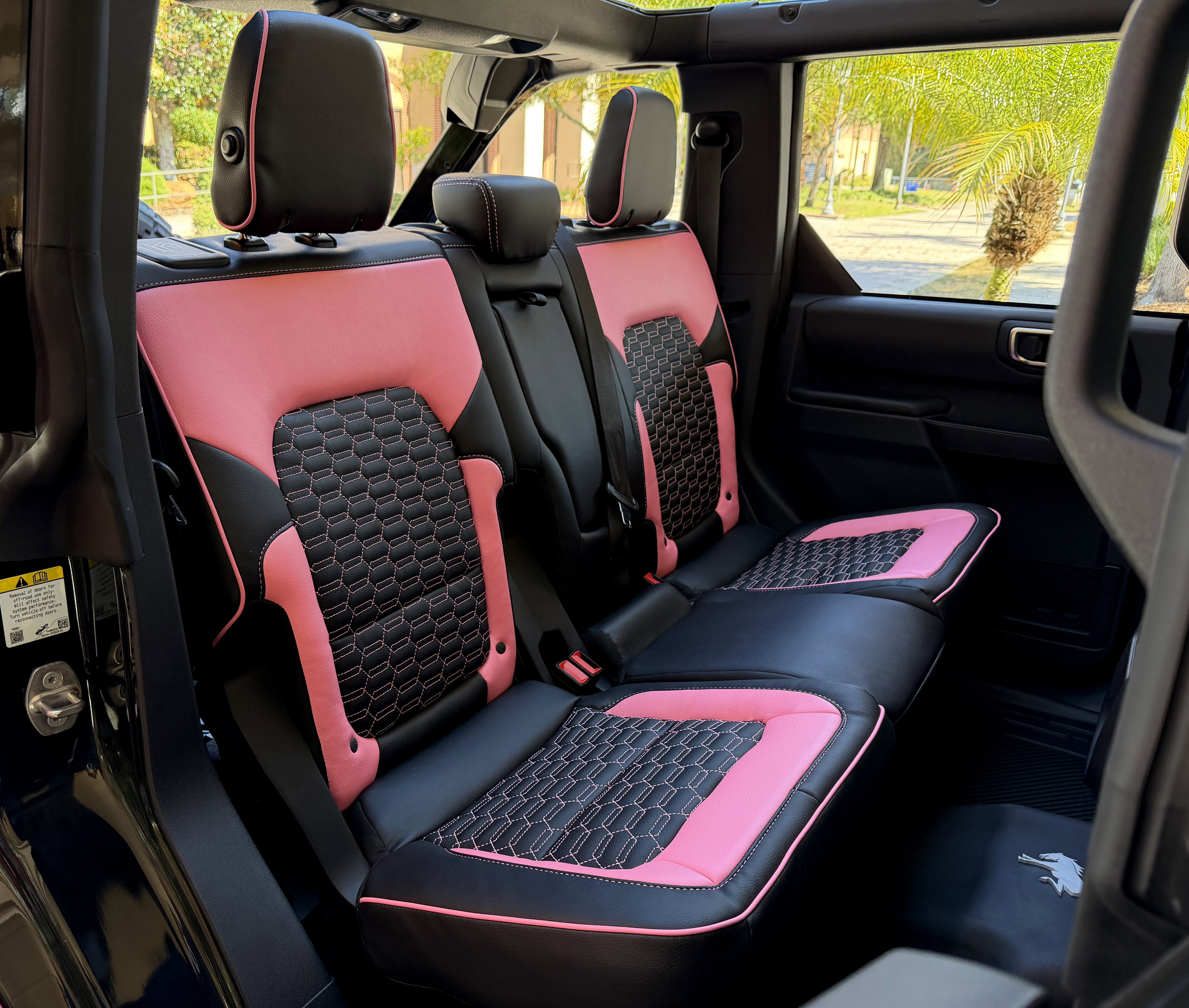 2025 Ford Bronco Matte Pink Custom Lifted Outer Banks