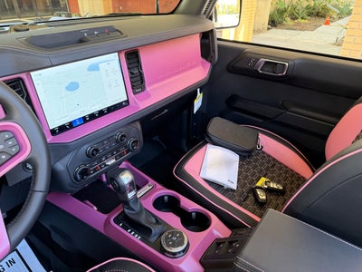 2025 Ford Bronco Matte Pink Custom Lifted Outer Banks