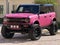 2025 Ford Bronco Matte Pink Custom Lifted Outer Banks