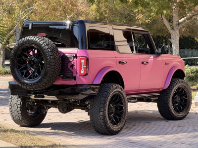 2025 Ford Bronco Matte Pink Custom Lifted Outer Banks
