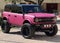 2025 Ford Bronco Matte Pink Custom Lifted Outer Banks