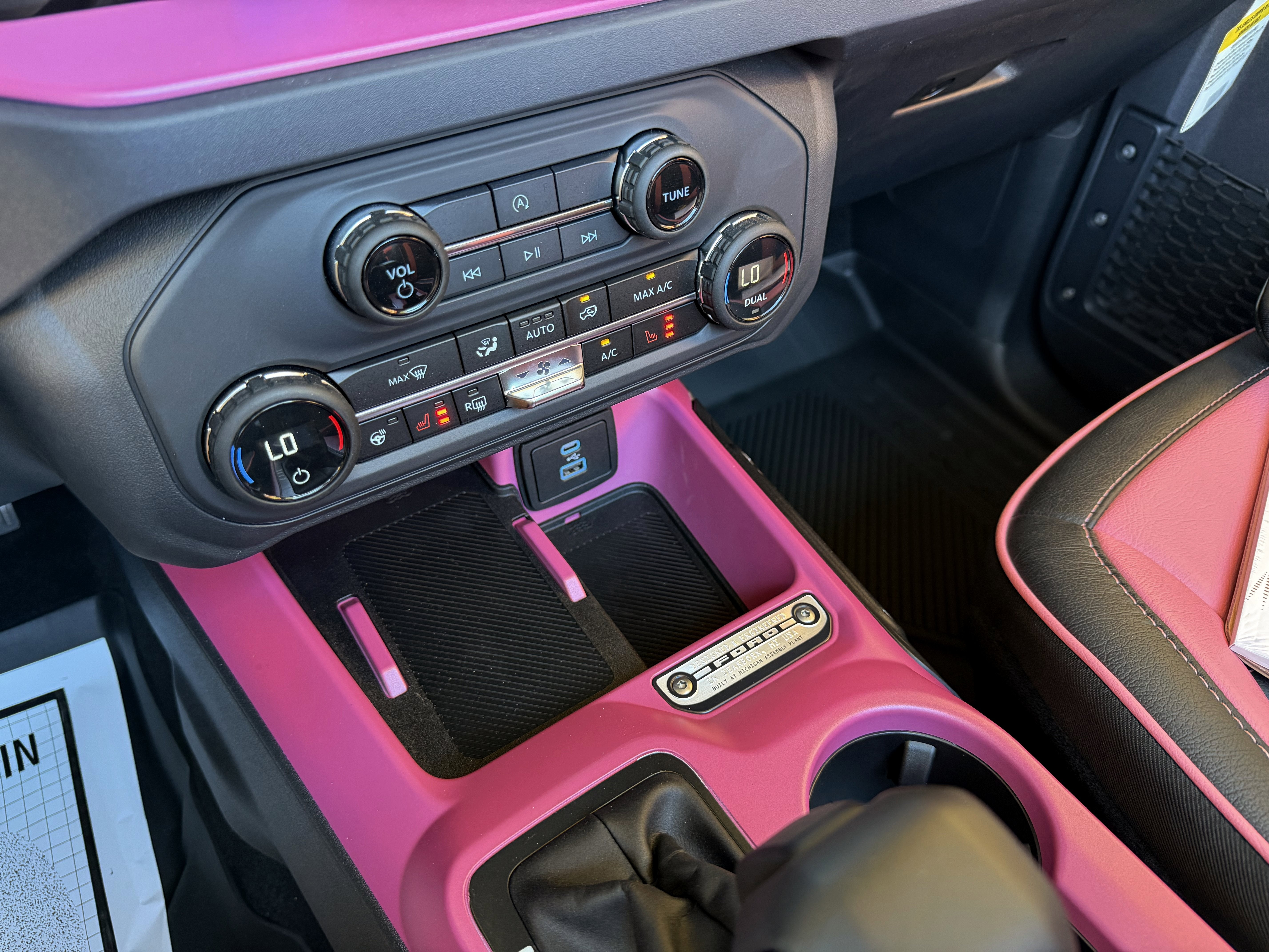 2025 Ford Bronco Matte Pink Custom Lifted Outer Banks
