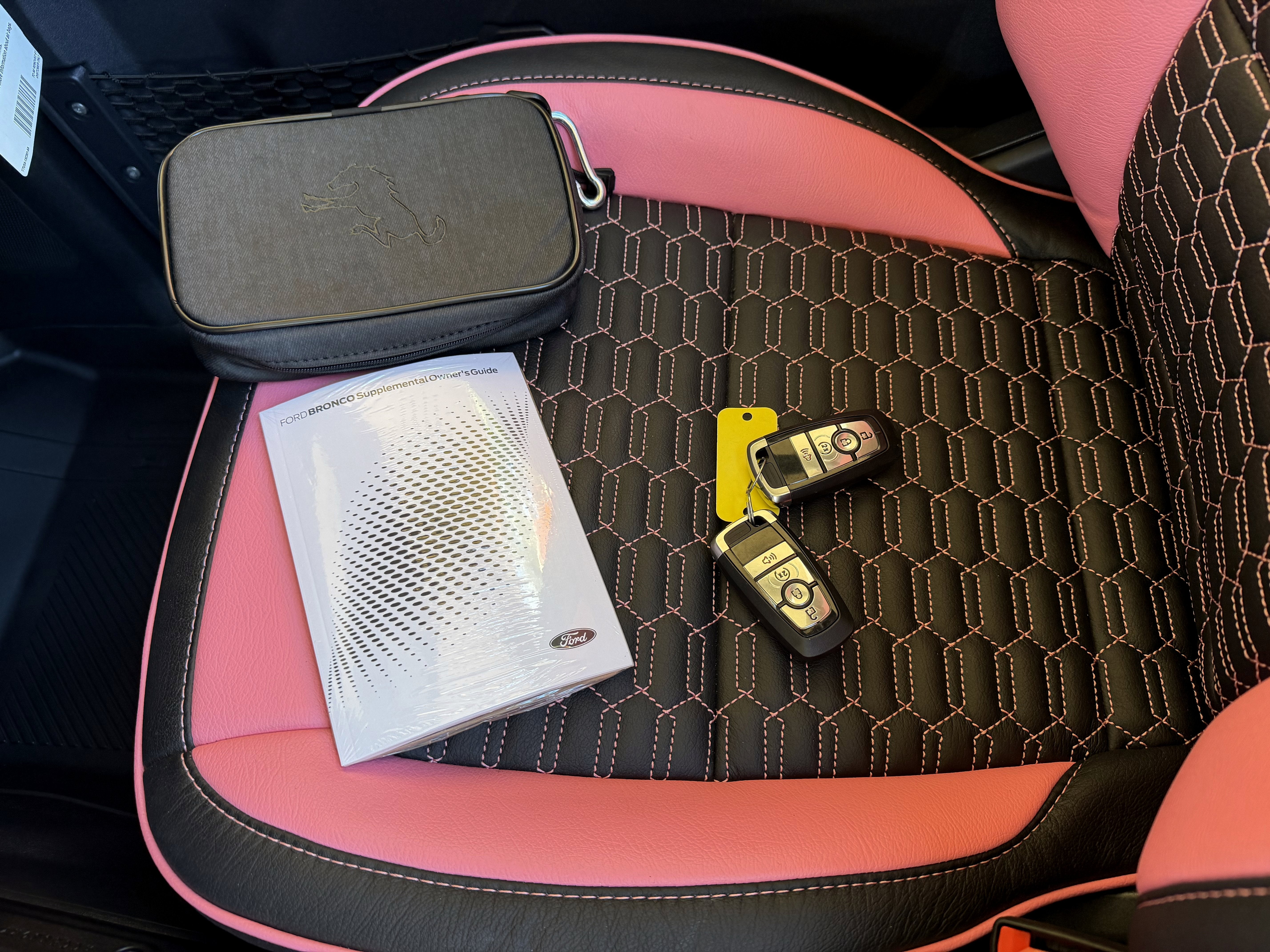 2025 Ford Bronco Matte Pink Custom Lifted Outer Banks