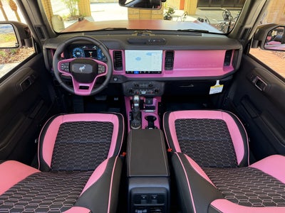 2025 Ford Bronco Matte Pink Custom Lifted Outer Banks