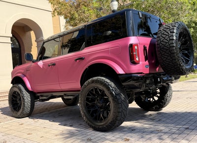2025 Ford Bronco Matte Pink Custom Lifted Outer Banks