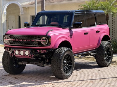 2025 Ford Bronco Matte Pink Custom Lifted Outer Banks