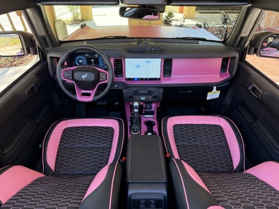 2025 Ford Bronco Matte Pink Custom Lifted Outer Banks