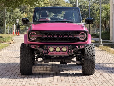 2025 Ford Bronco Matte Pink Custom Lifted Outer Banks