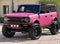 2025 Ford Bronco Matte Pink Custom Lifted Outer Banks