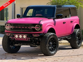2025 Ford Bronco Matte Pink Custom Lifted Outer Banks