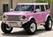2025 Ford Bronco Custom Pearl Pink Paint Retro Outer Banks Hard Top Outer Banks