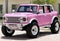 2025 Ford Bronco Custom Pearl Pink Paint Retro Outer Banks Hard Top Outer Banks