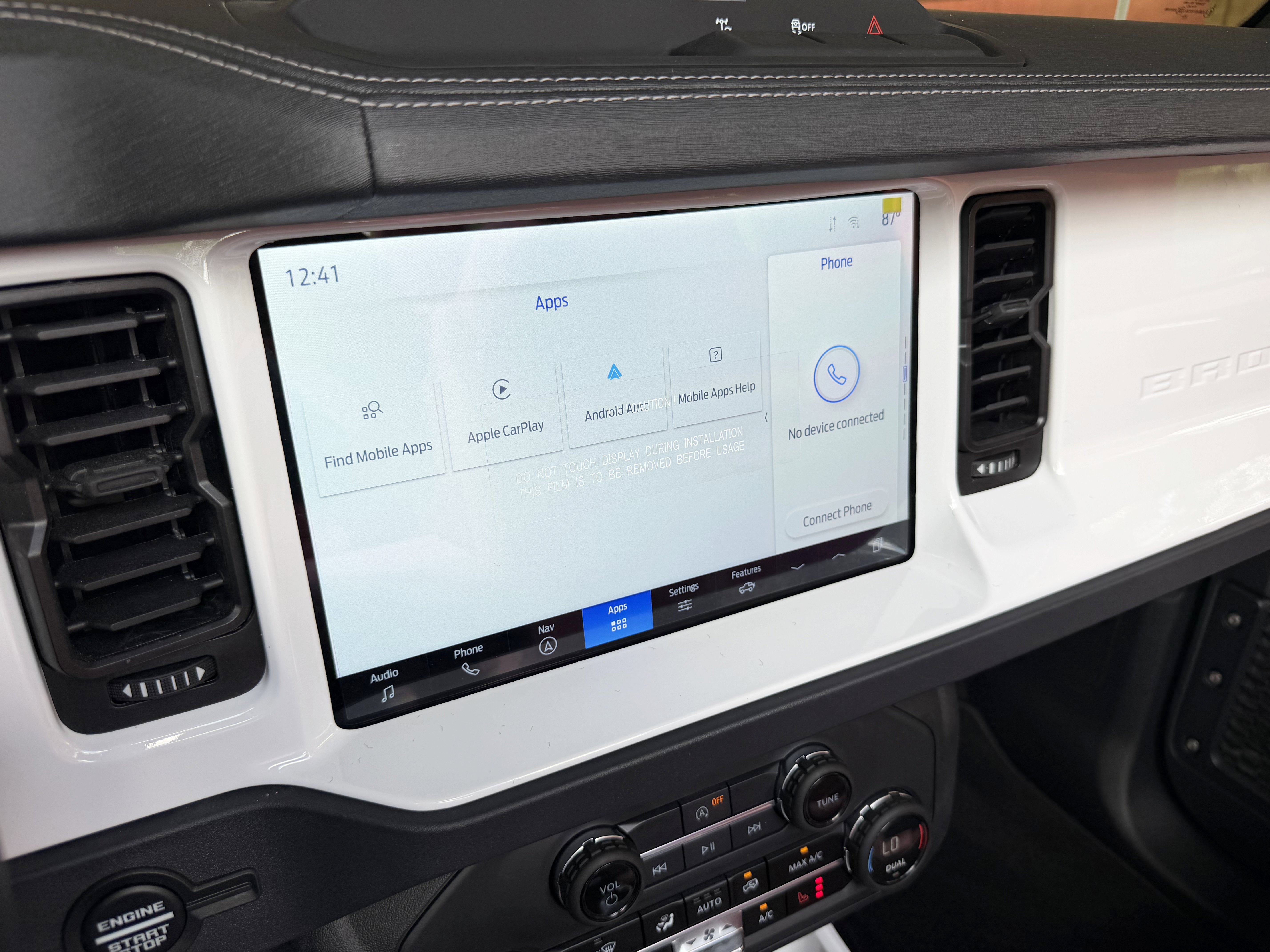 2025 Ford Bronco Custom Pearl Pink Paint Retro Outer Banks Hard Top Outer Banks