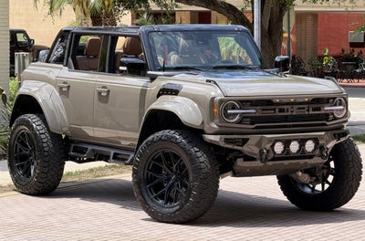 2026 Ford Bronco Raptor Black Appearance Luxury Package Custom Lifted