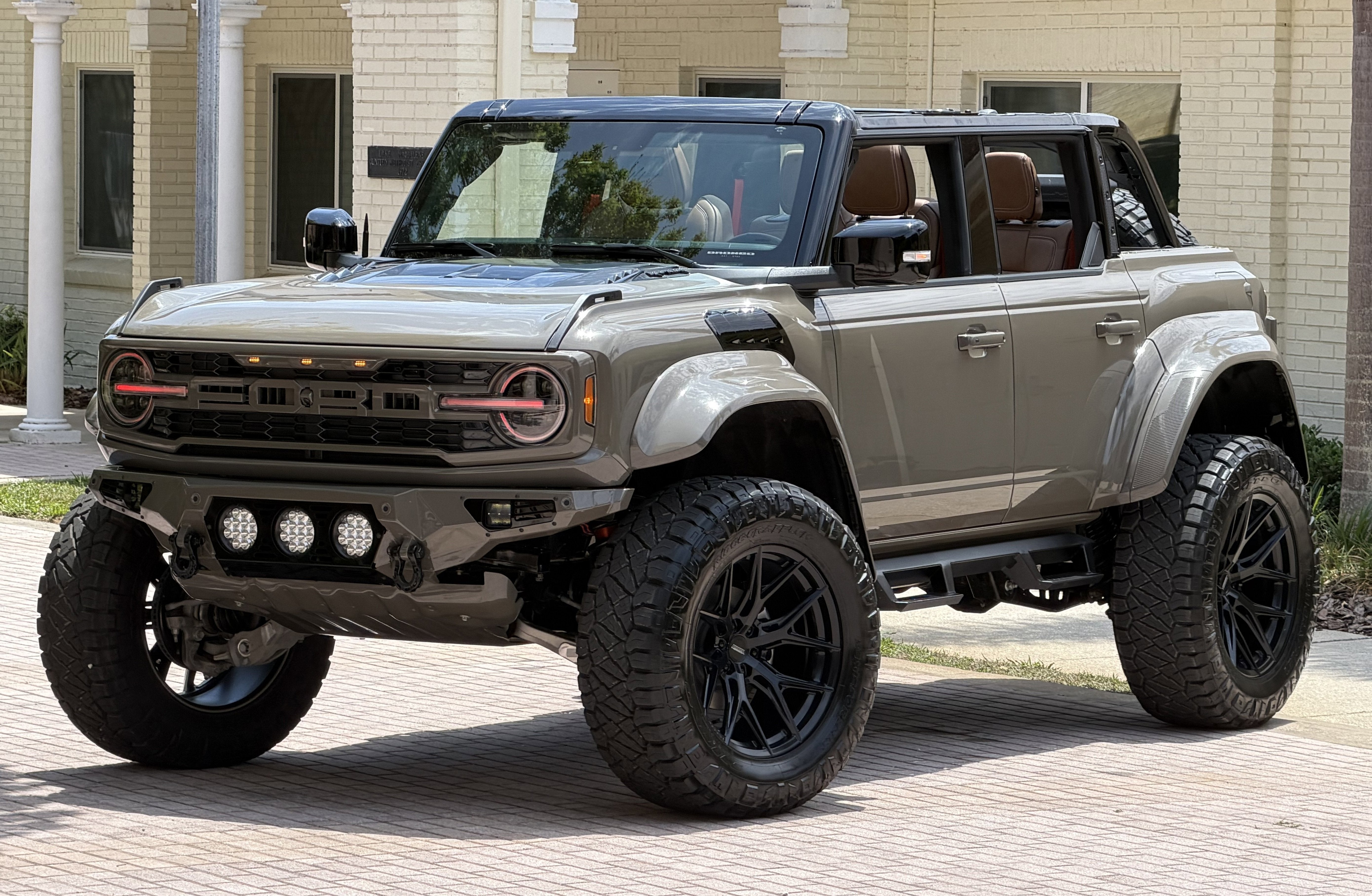 2026 Ford Bronco Raptor Black Appearance Luxury Package Custom Lifted