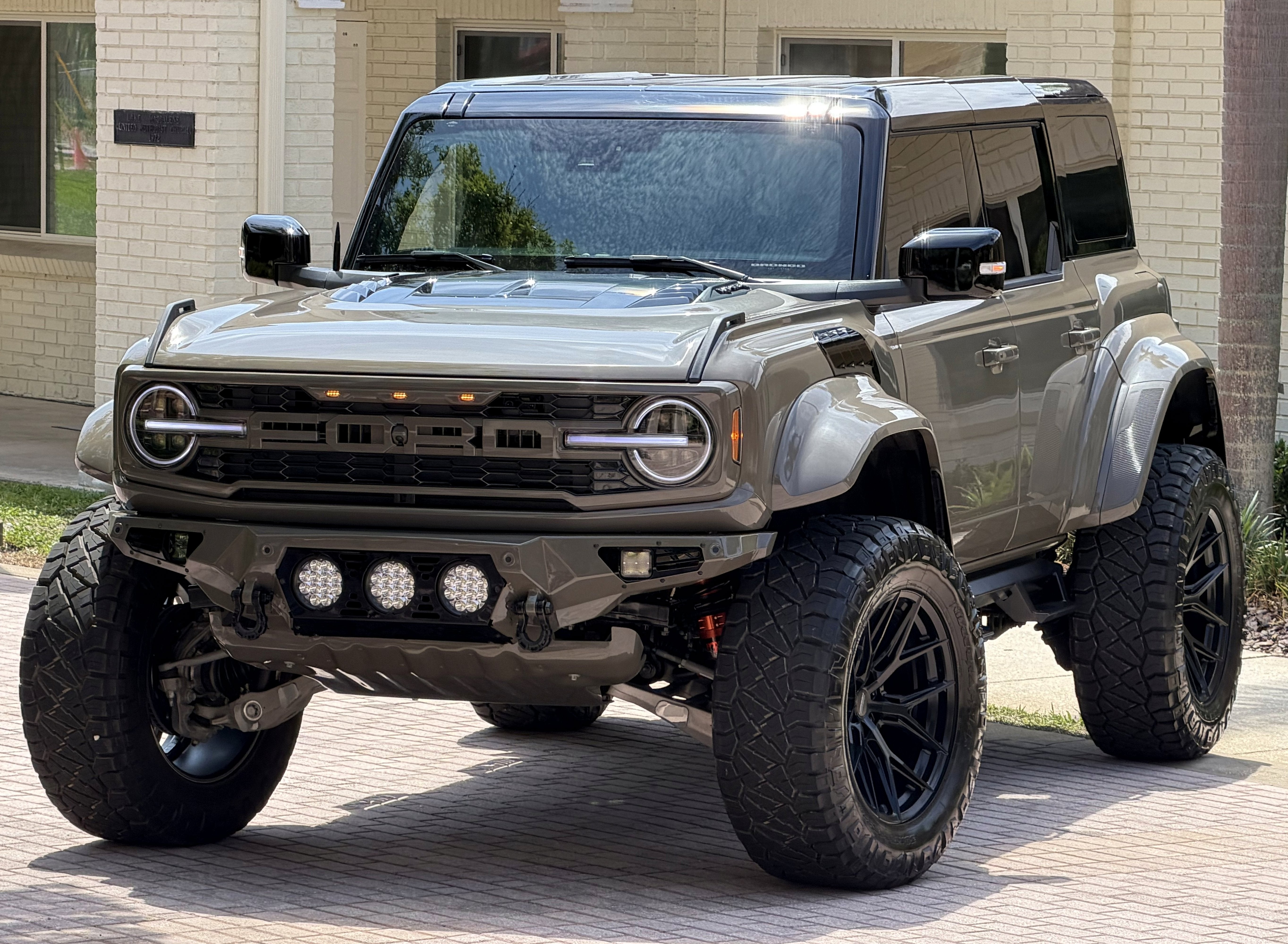 2026 Ford Bronco Raptor Black Appearance Luxury Package Custom Lifted
