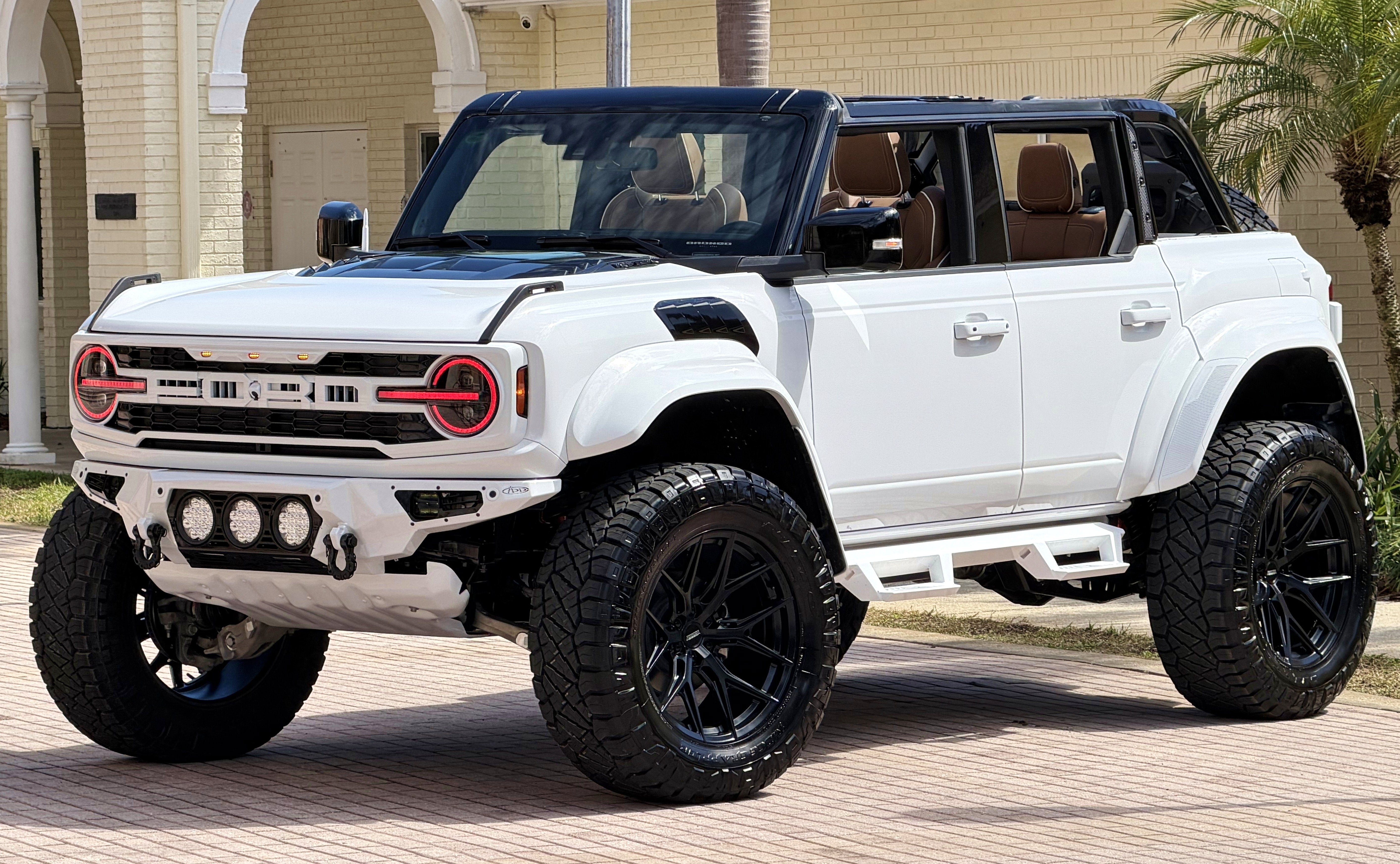 2026 Ford Bronco Raptor Black Appearance Luxury Package Custom Lifted