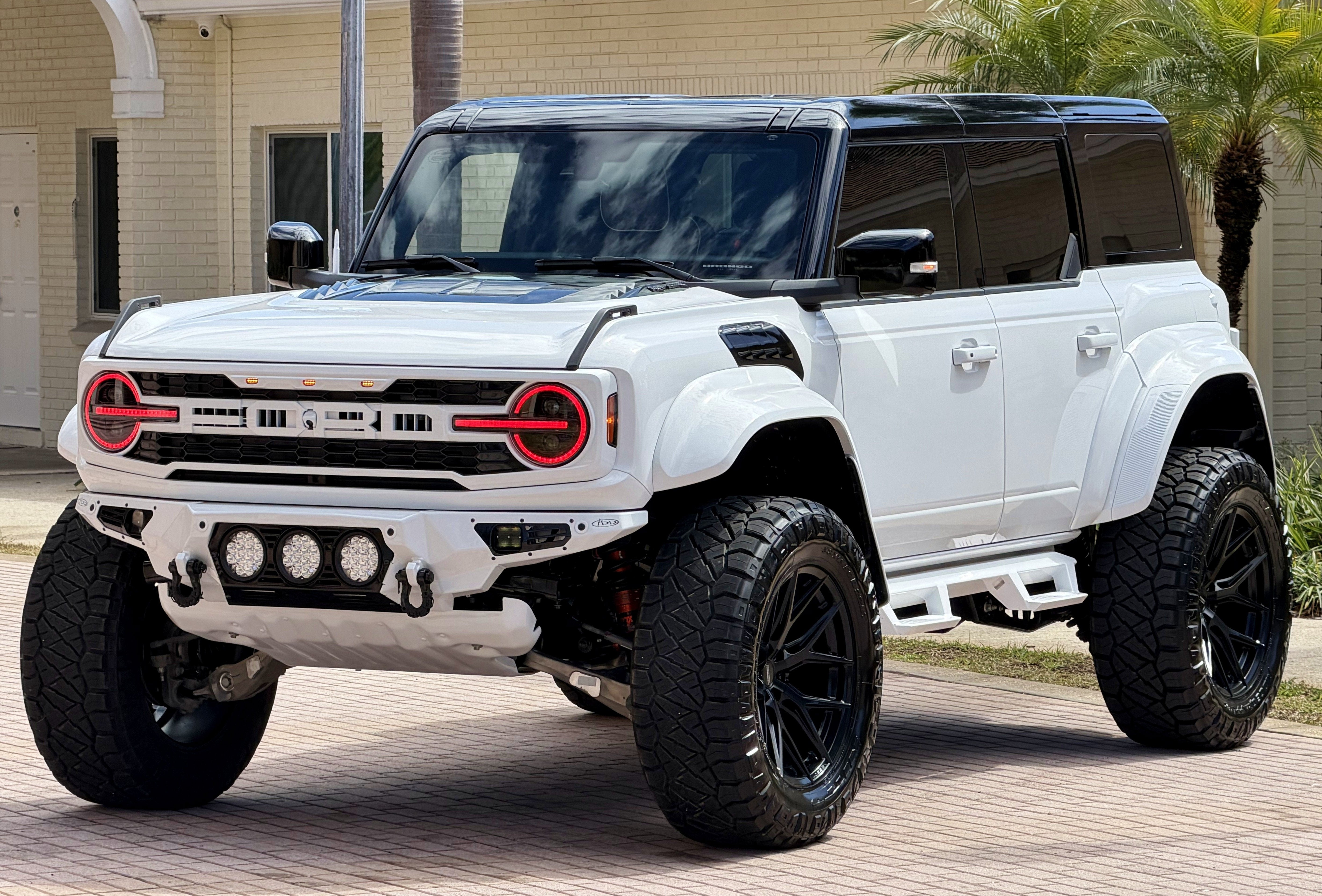 2026 Ford Bronco Raptor Black Appearance Luxury Package Custom Lifted