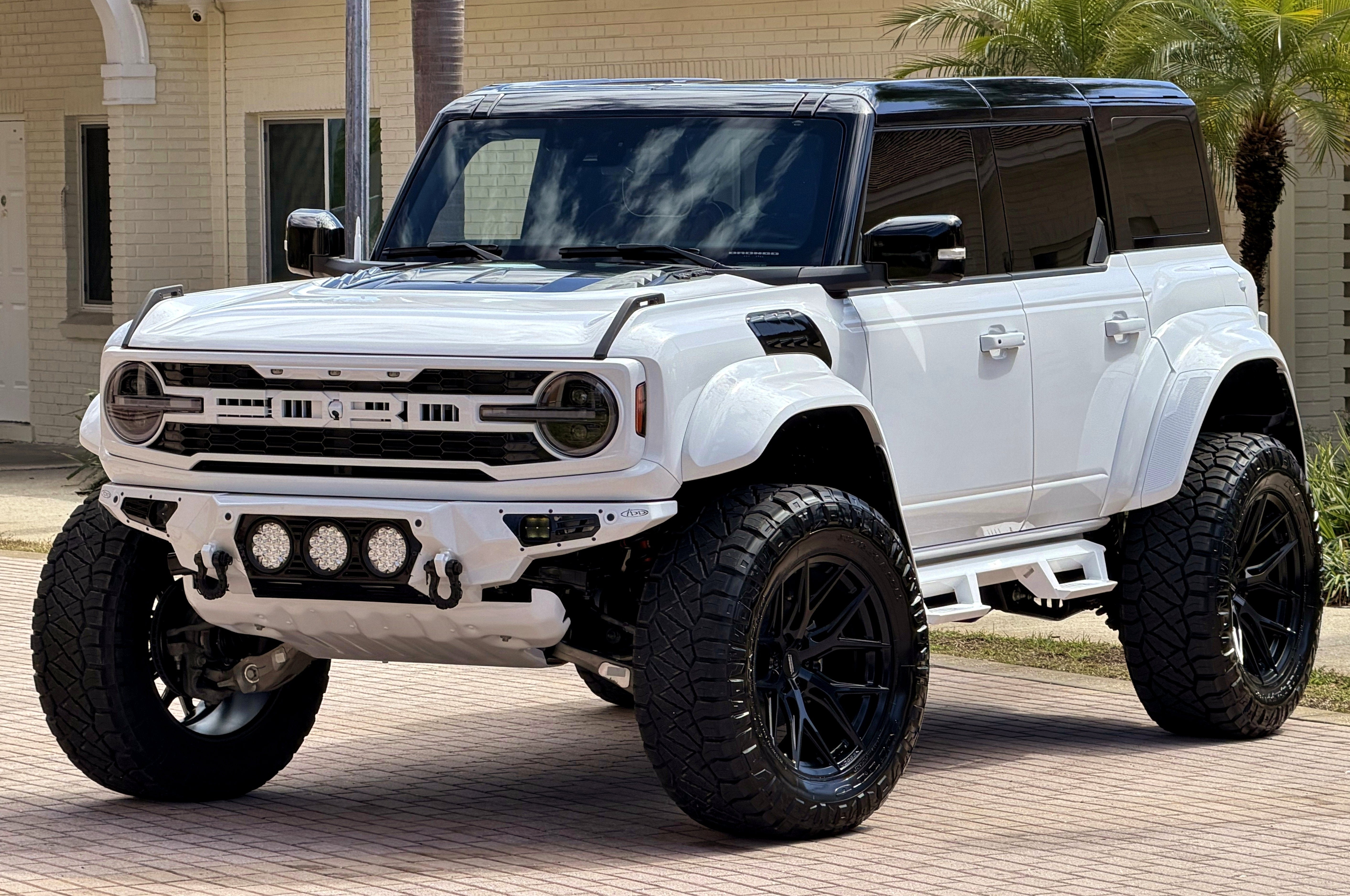 2026 Ford Bronco Raptor Black Appearance Luxury Package Custom Lifted