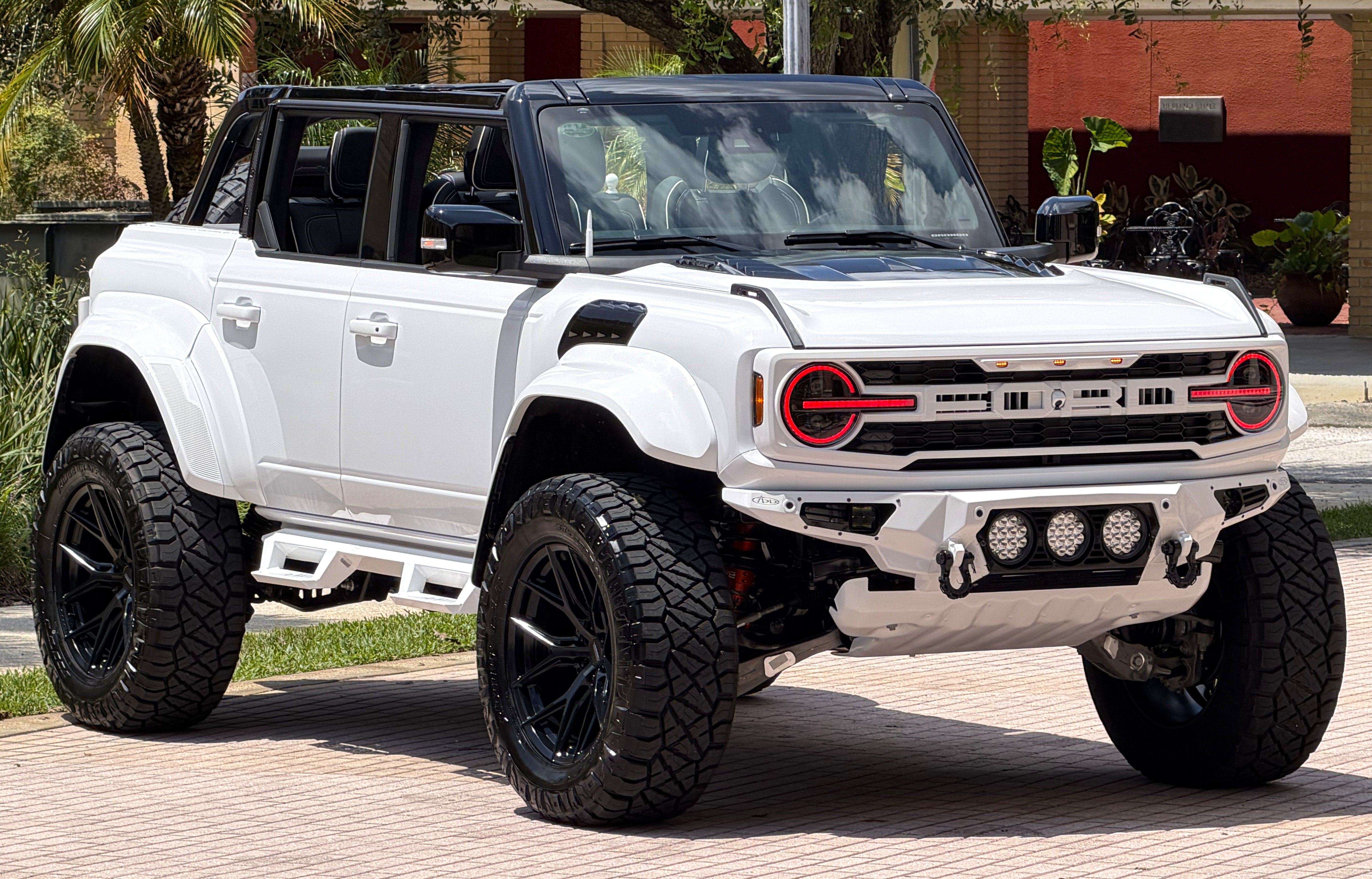 2026 Ford Bronco Raptor Black Appearance Luxury Package Custom Lifted
