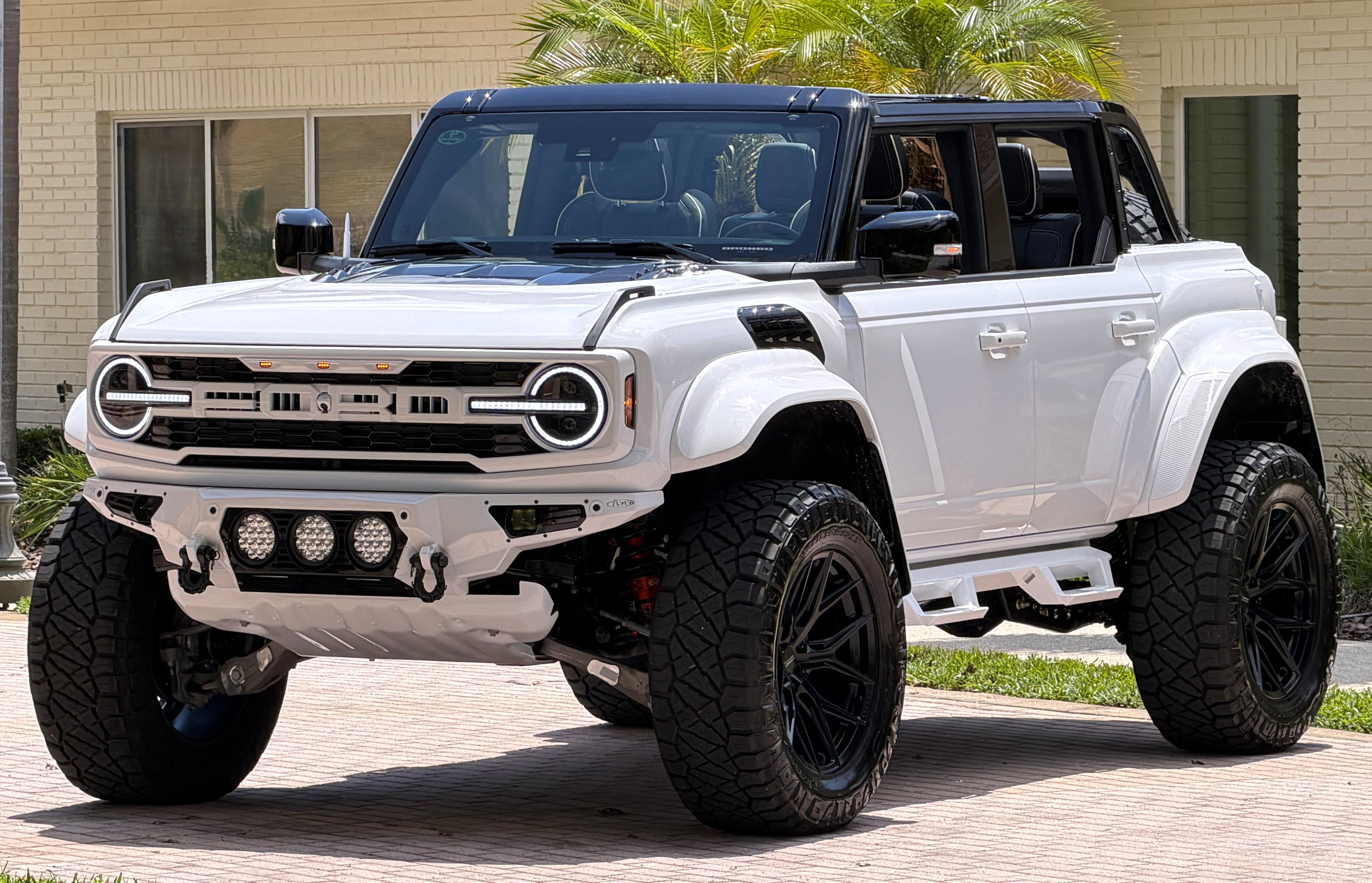 2026 Ford Bronco Raptor Black Appearance Luxury Package Custom Lifted