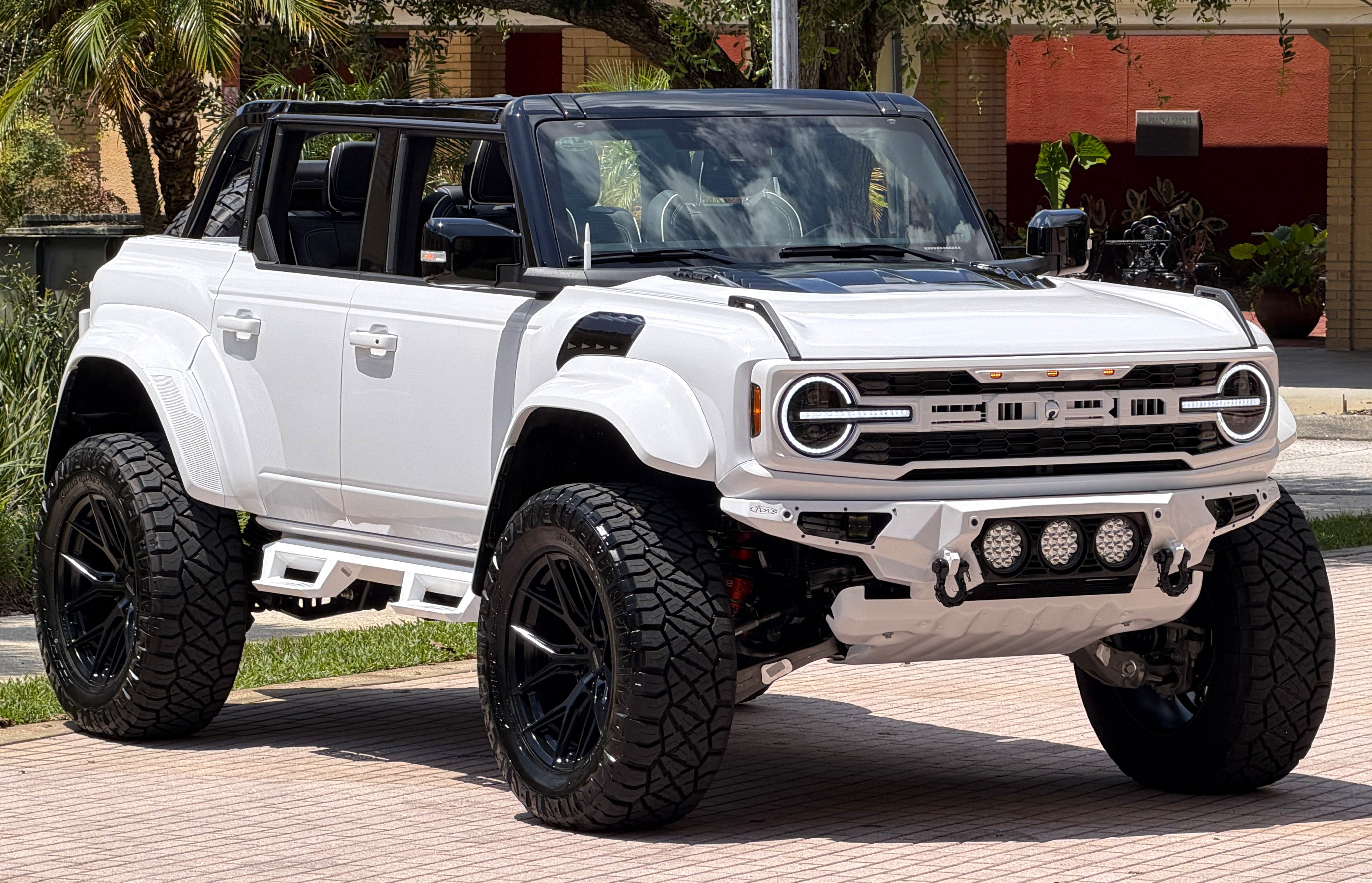 2026 Ford Bronco Raptor Black Appearance Luxury Package Custom Lifted