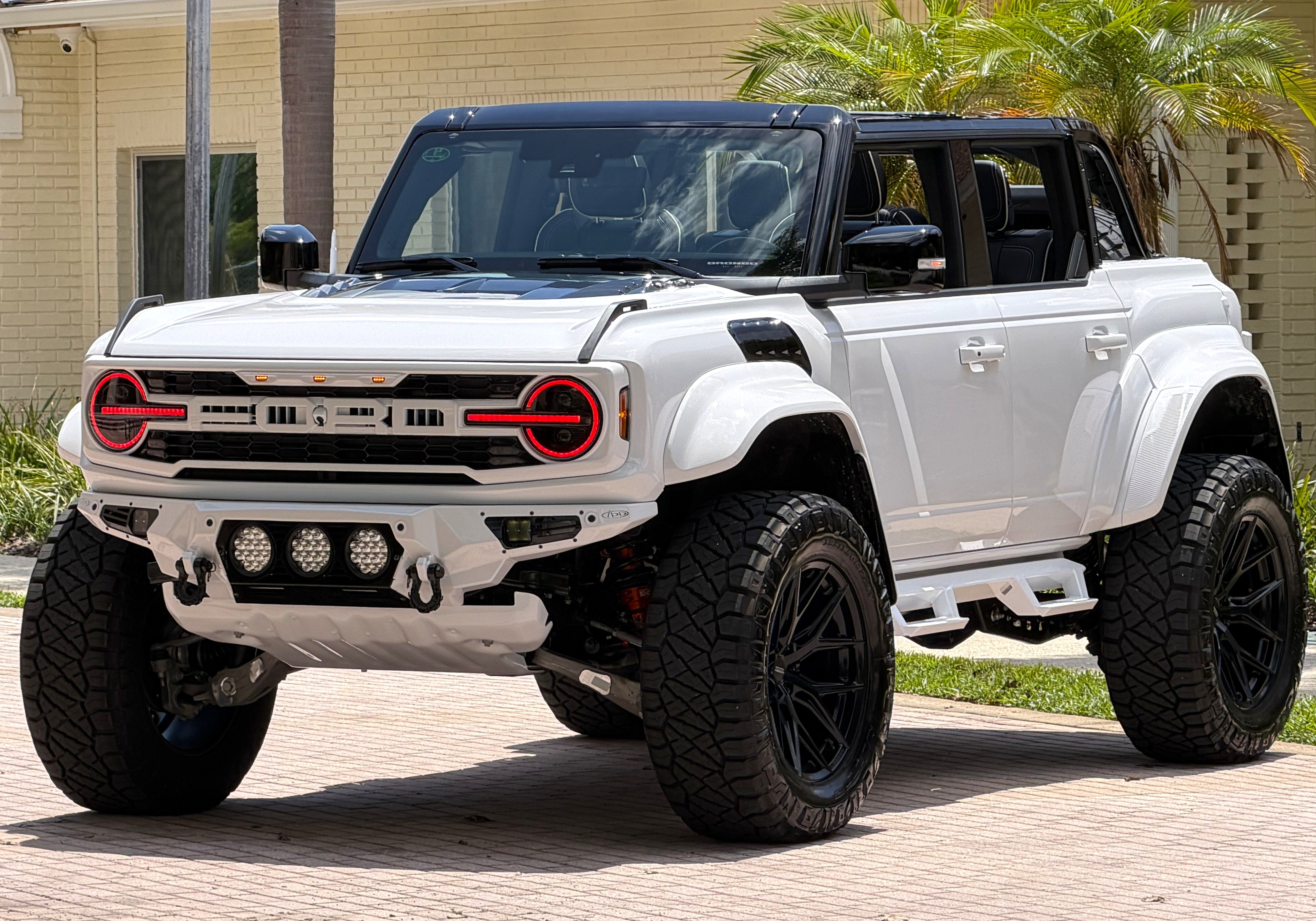 2026 Ford Bronco Raptor Black Appearance Luxury Package Custom Lifted
