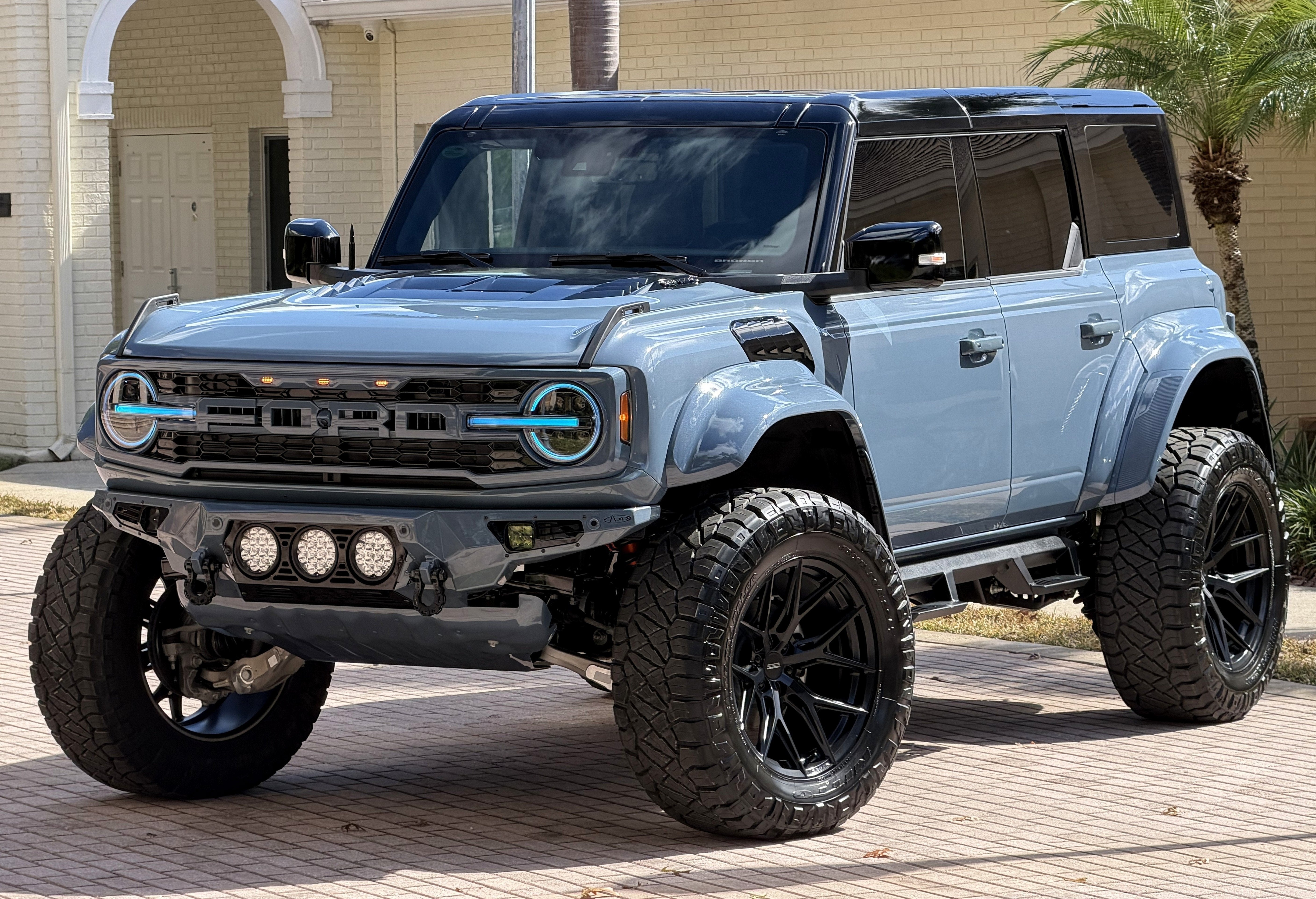 2025 Ford Bronco Raptor Black Appearance Luxury Package Custom Lifted