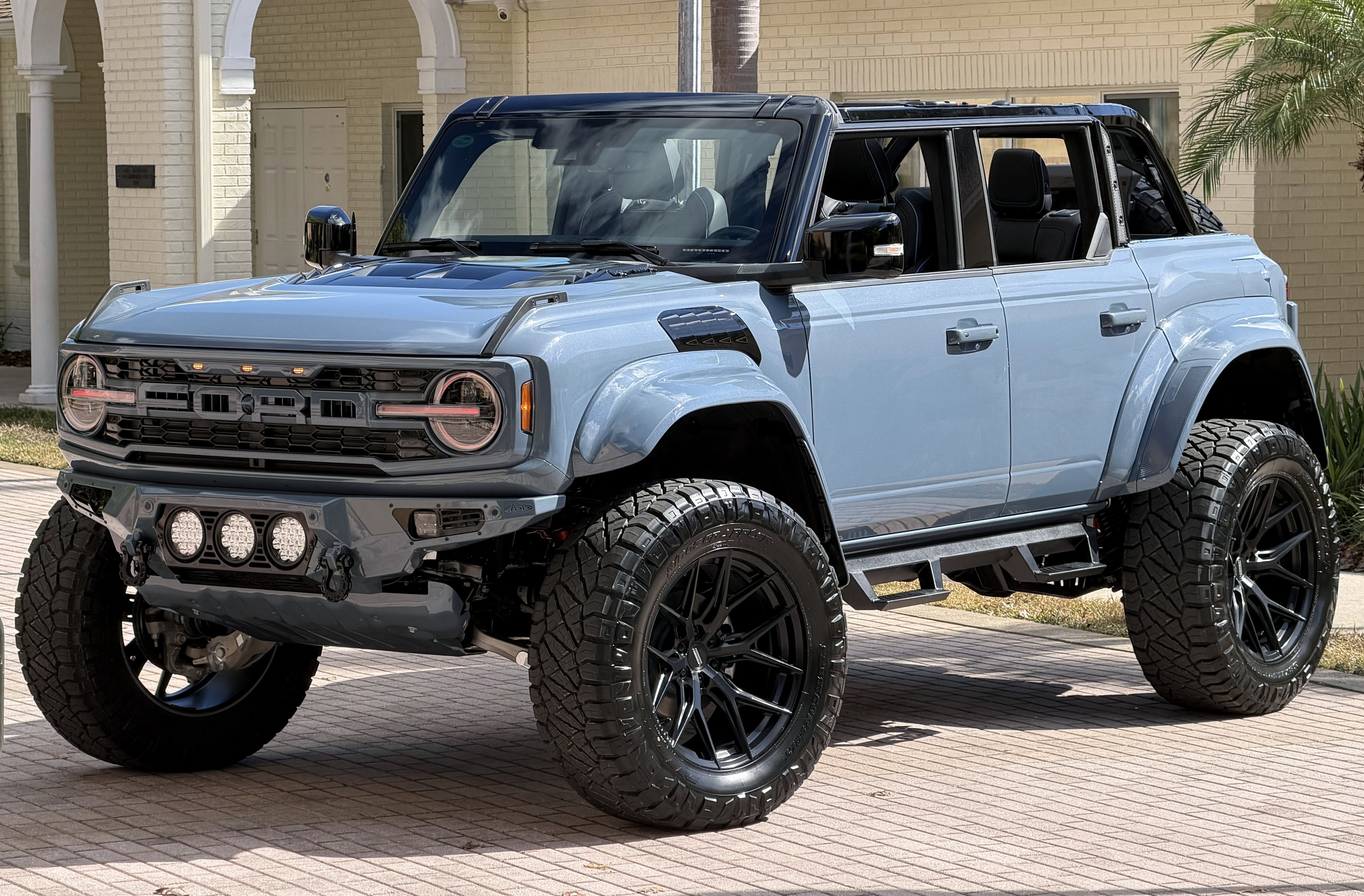 2025 Ford Bronco Raptor Black Appearance Luxury Package Custom Lifted