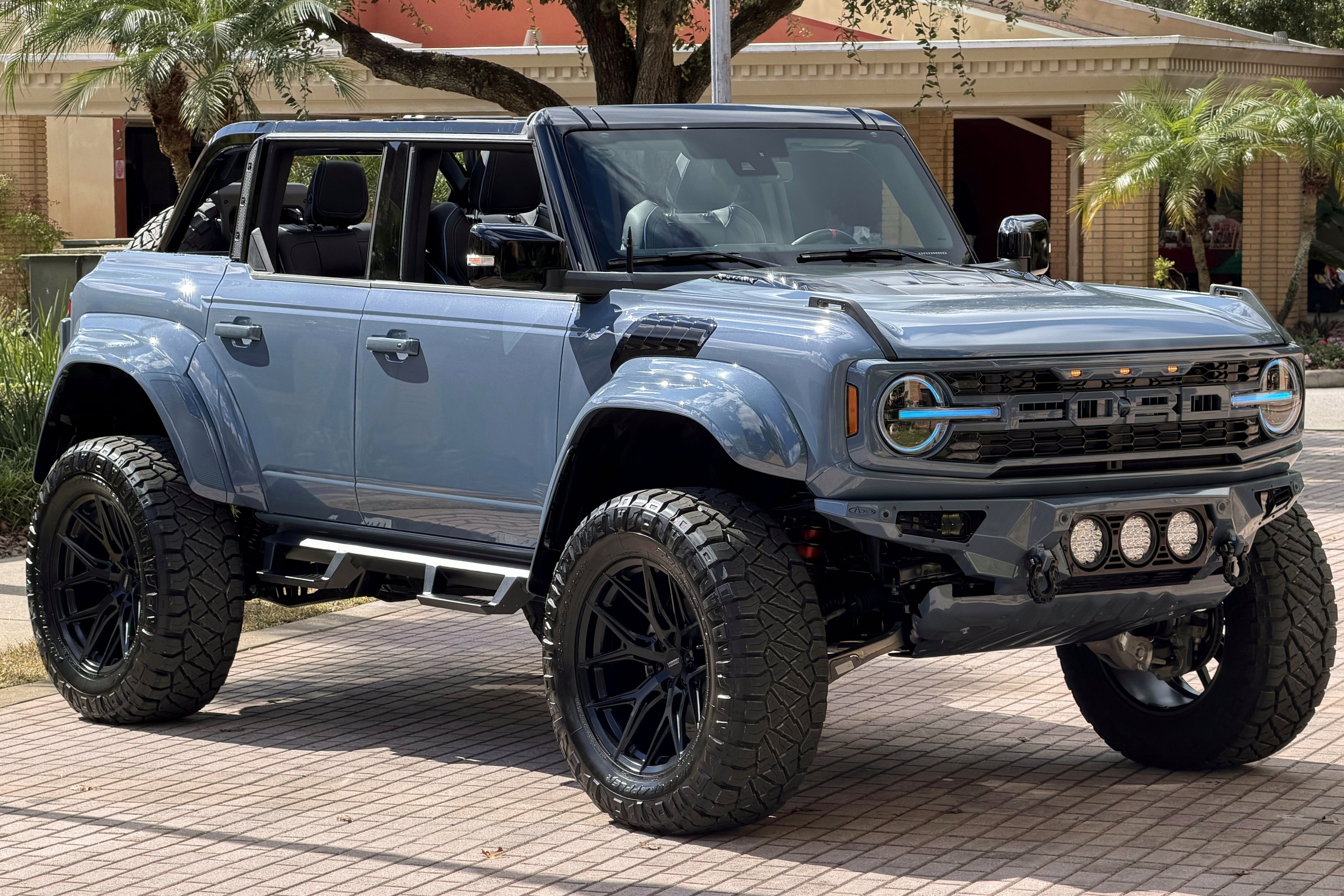 2025 Ford Bronco Raptor Black Appearance Luxury Package Custom Lifted