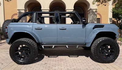 2025 Ford Bronco Raptor Black Appearance Luxury Package Custom Lifted
