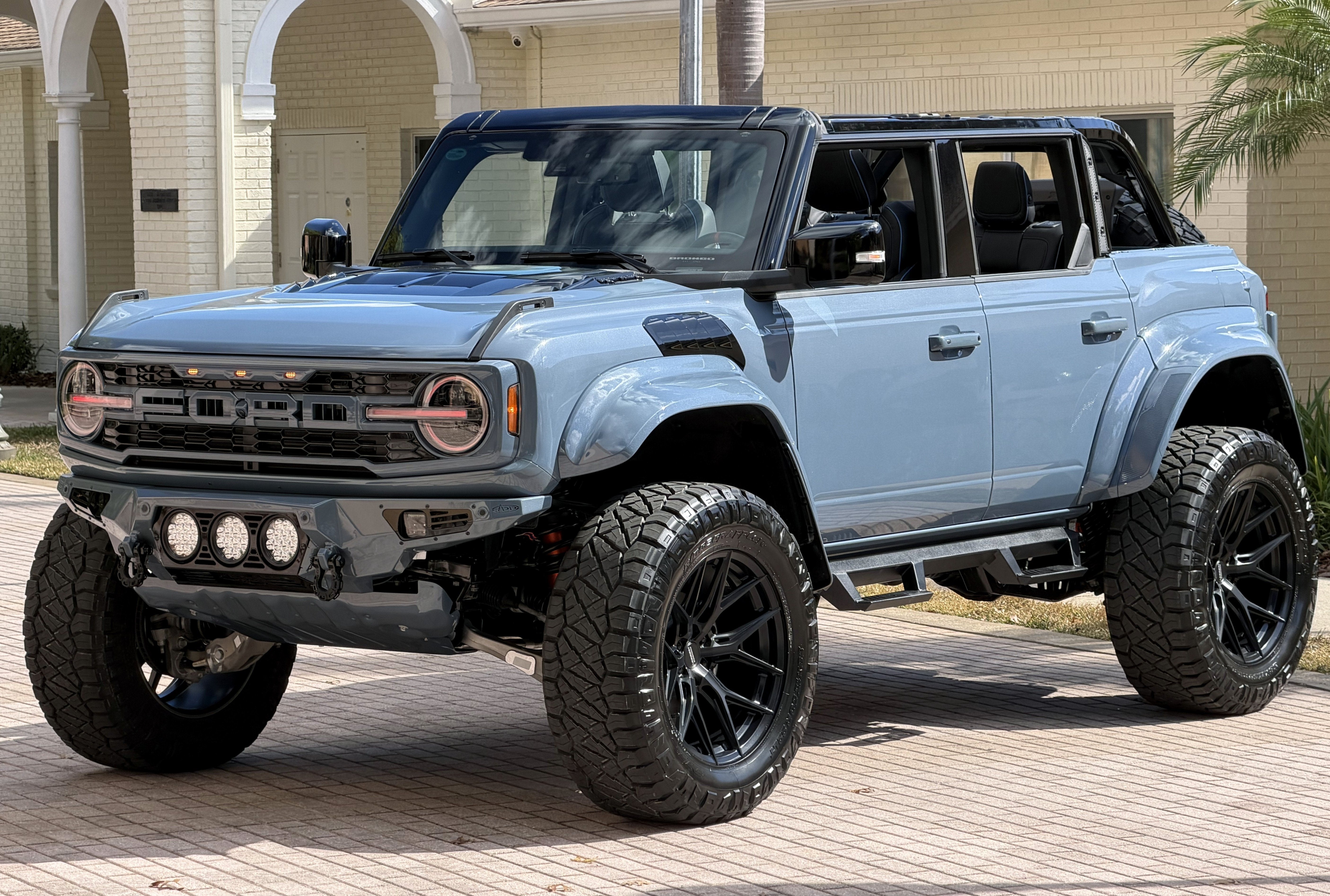 2025 Ford Bronco Raptor Black Appearance Luxury Package Custom Lifted