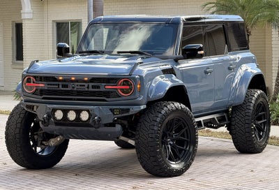 2025 Ford Bronco Raptor Black Appearance Luxury Package Custom Lifted