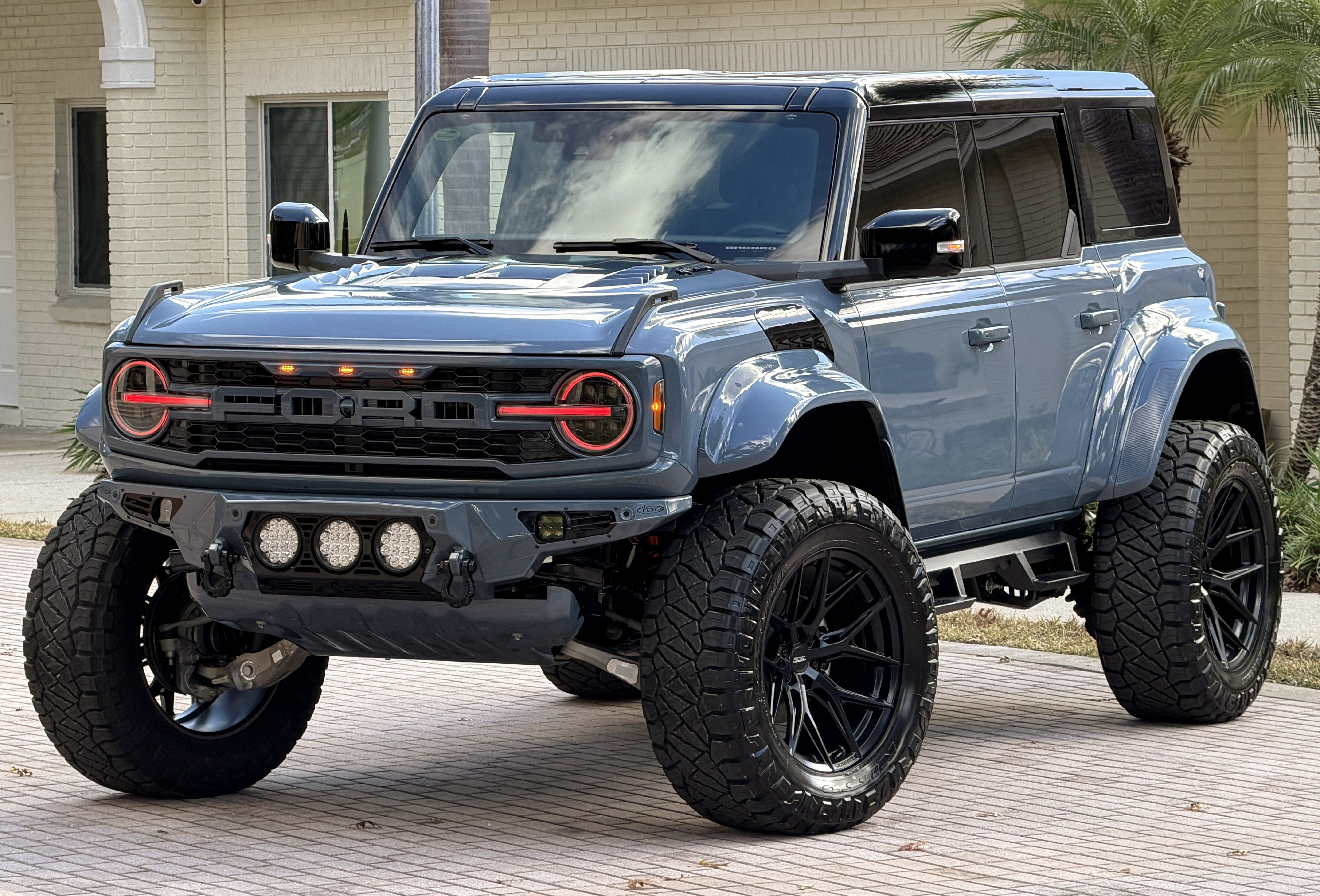 2025 Ford Bronco Raptor Black Appearance Luxury Package Custom Lifted