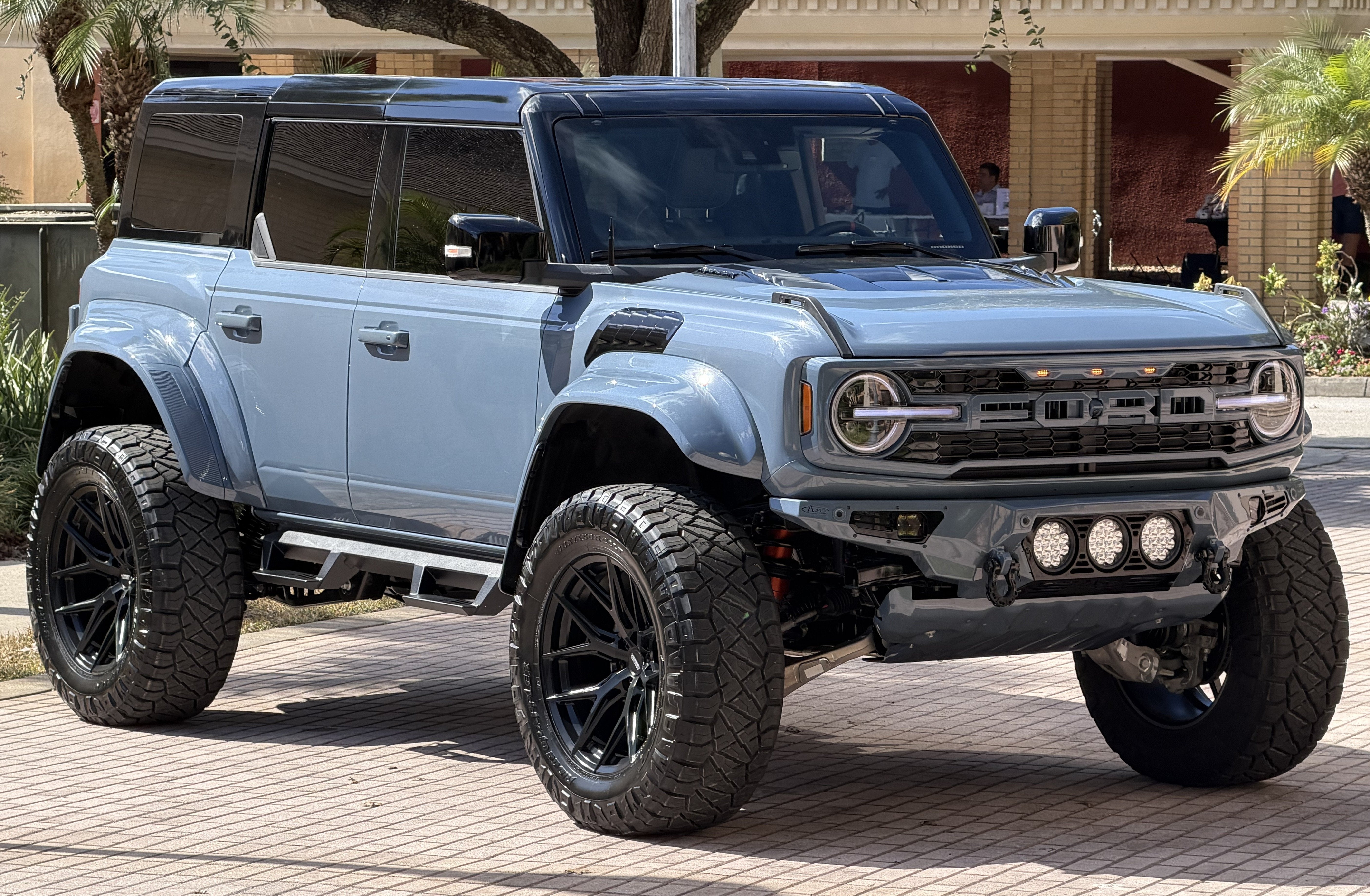 2025 Ford Bronco Raptor Black Appearance Luxury Package Custom Lifted