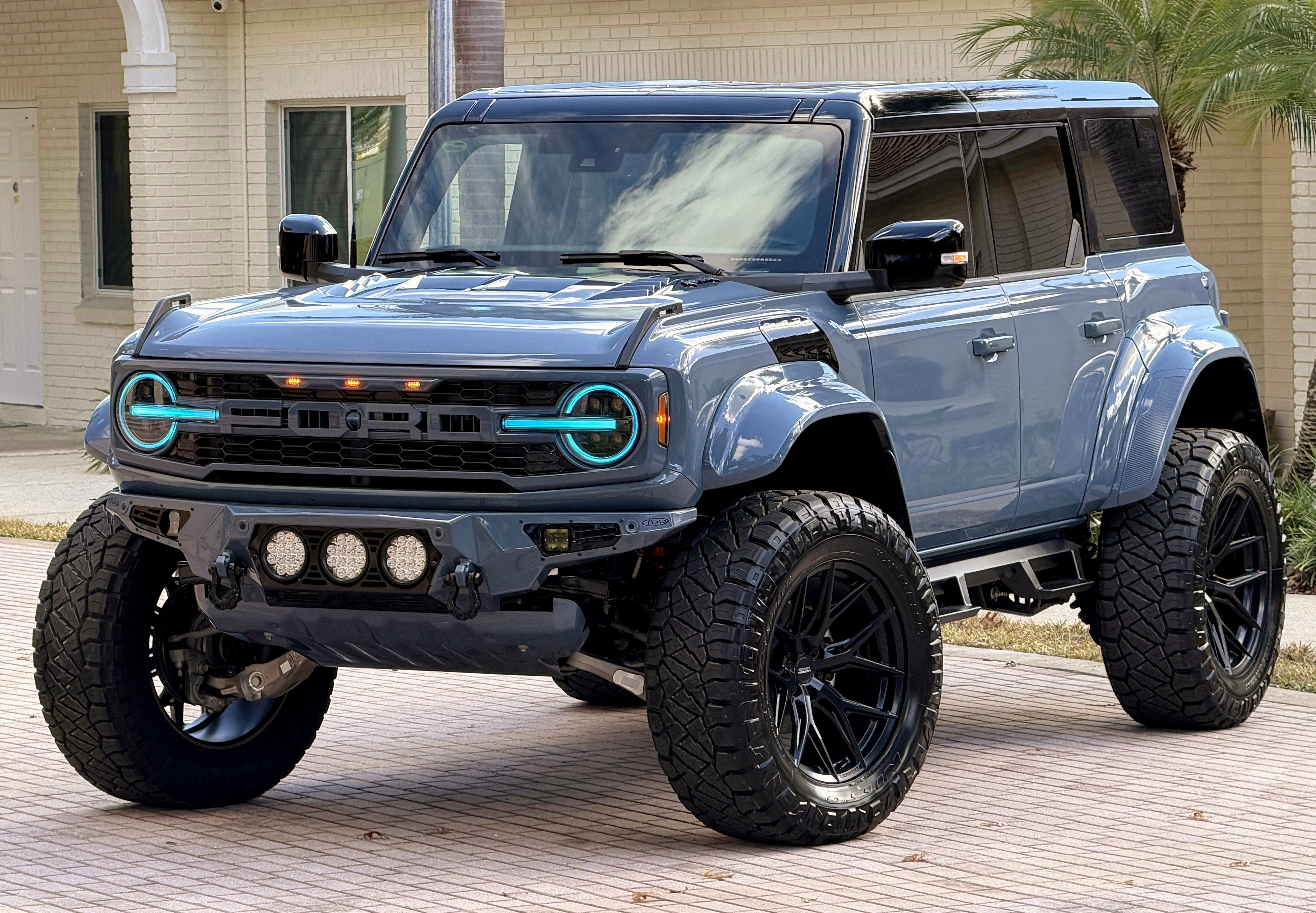 2025 Ford Bronco Raptor Black Appearance Luxury Package Custom Lifted