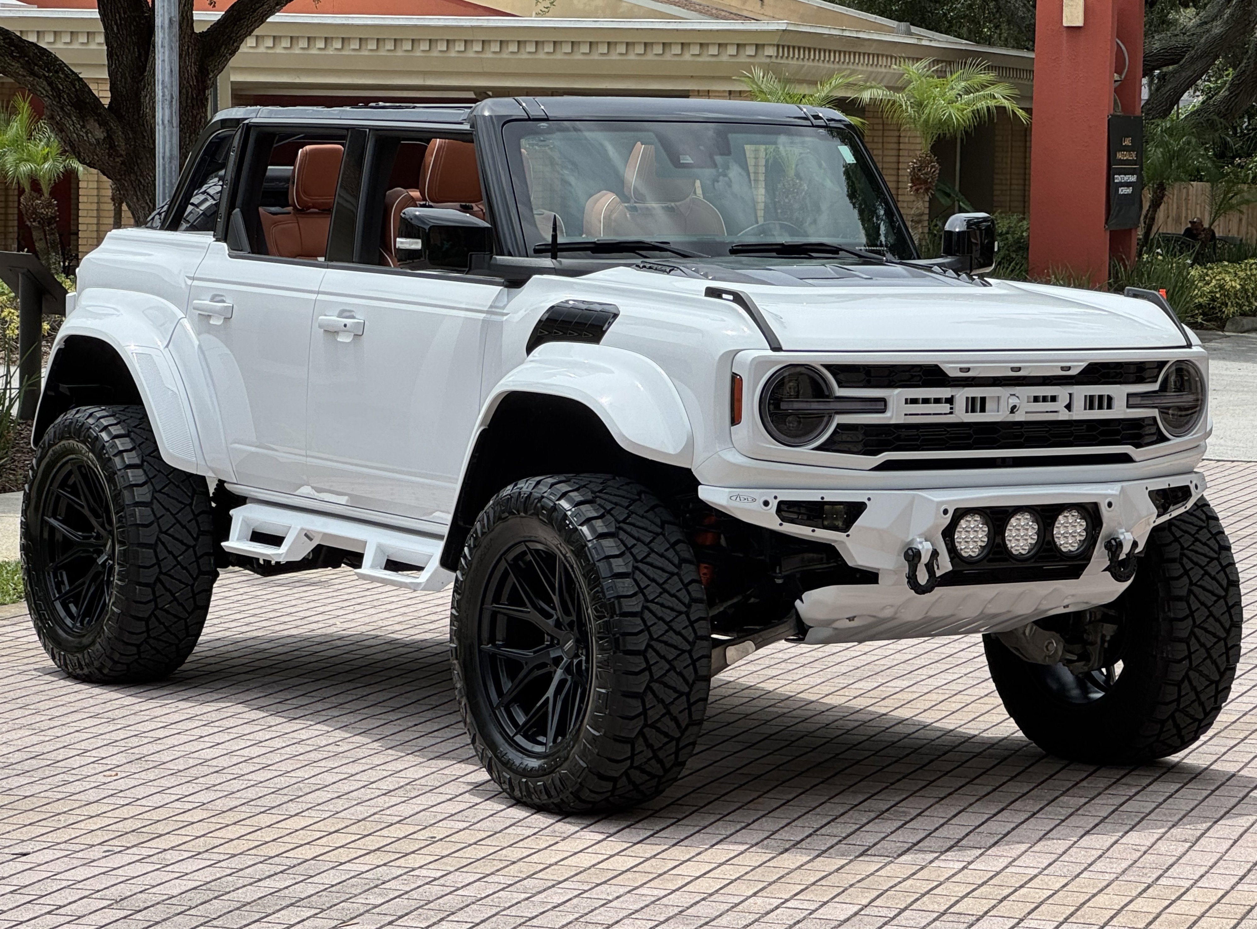 2024 Ford Bronco Raptor Black Appearance Luxury Package Custom Lifted