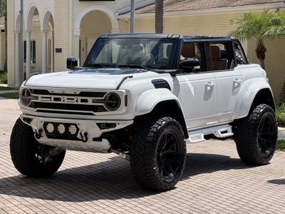 2024 Ford Bronco Raptor Black Appearance Luxury Package Custom Lifted
