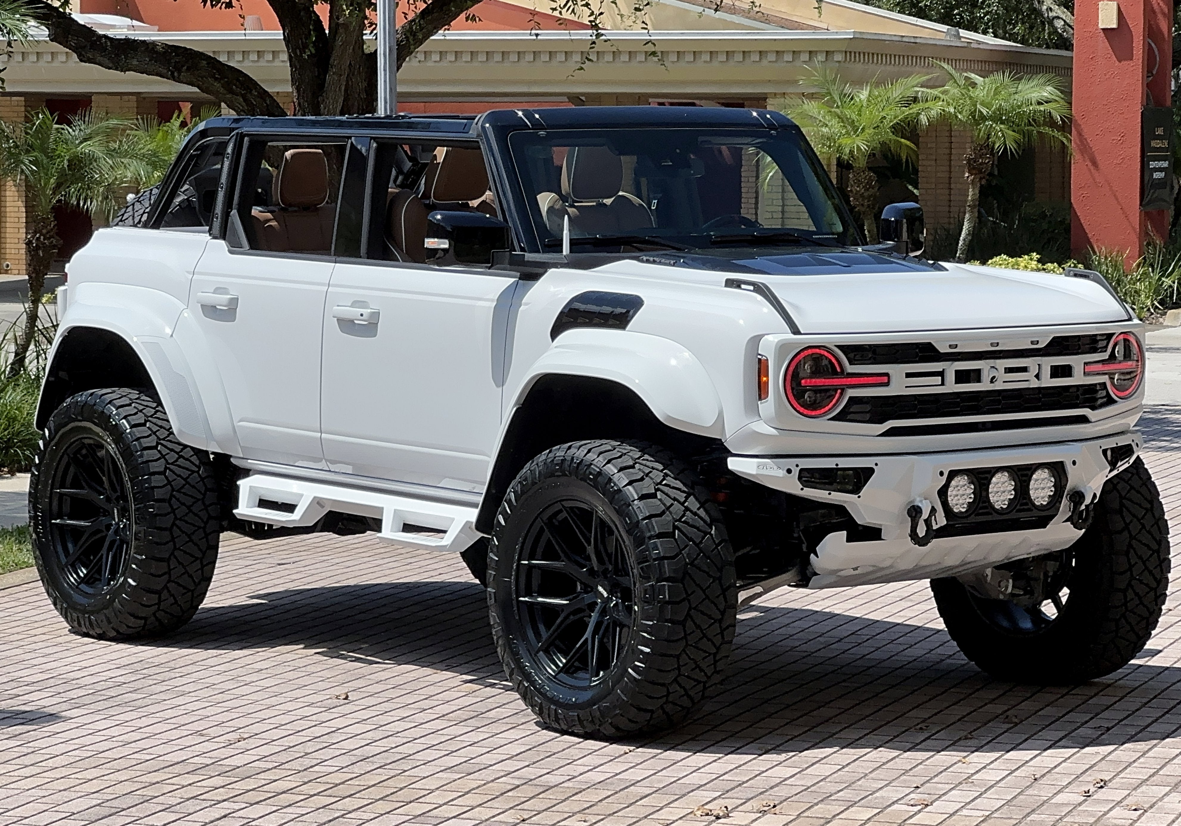 2025 Ford Bronco Raptor Black Appearance Luxury Package Custom Lifted