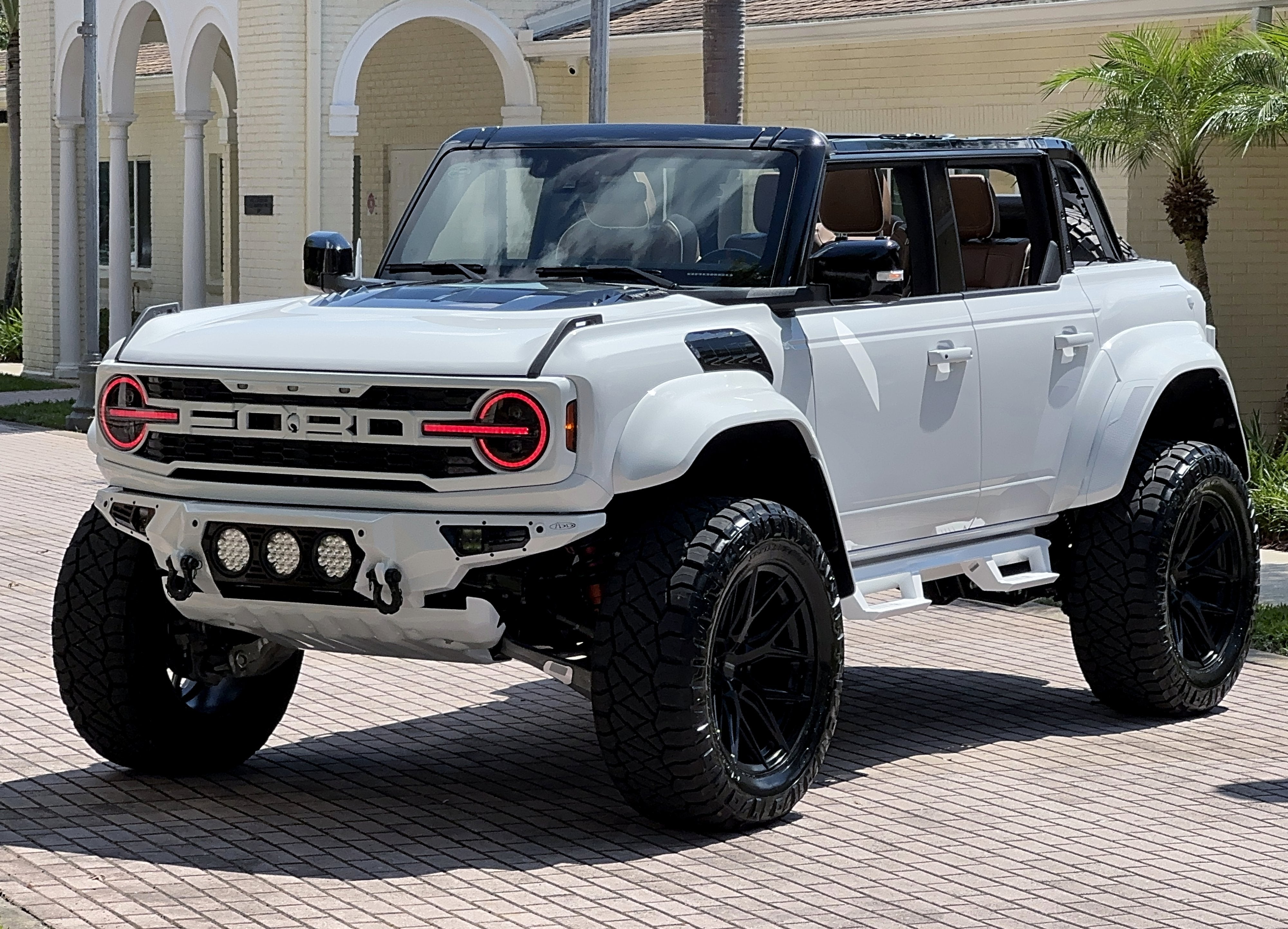2025 Ford Bronco Raptor Black Appearance Luxury Package Custom Lifted