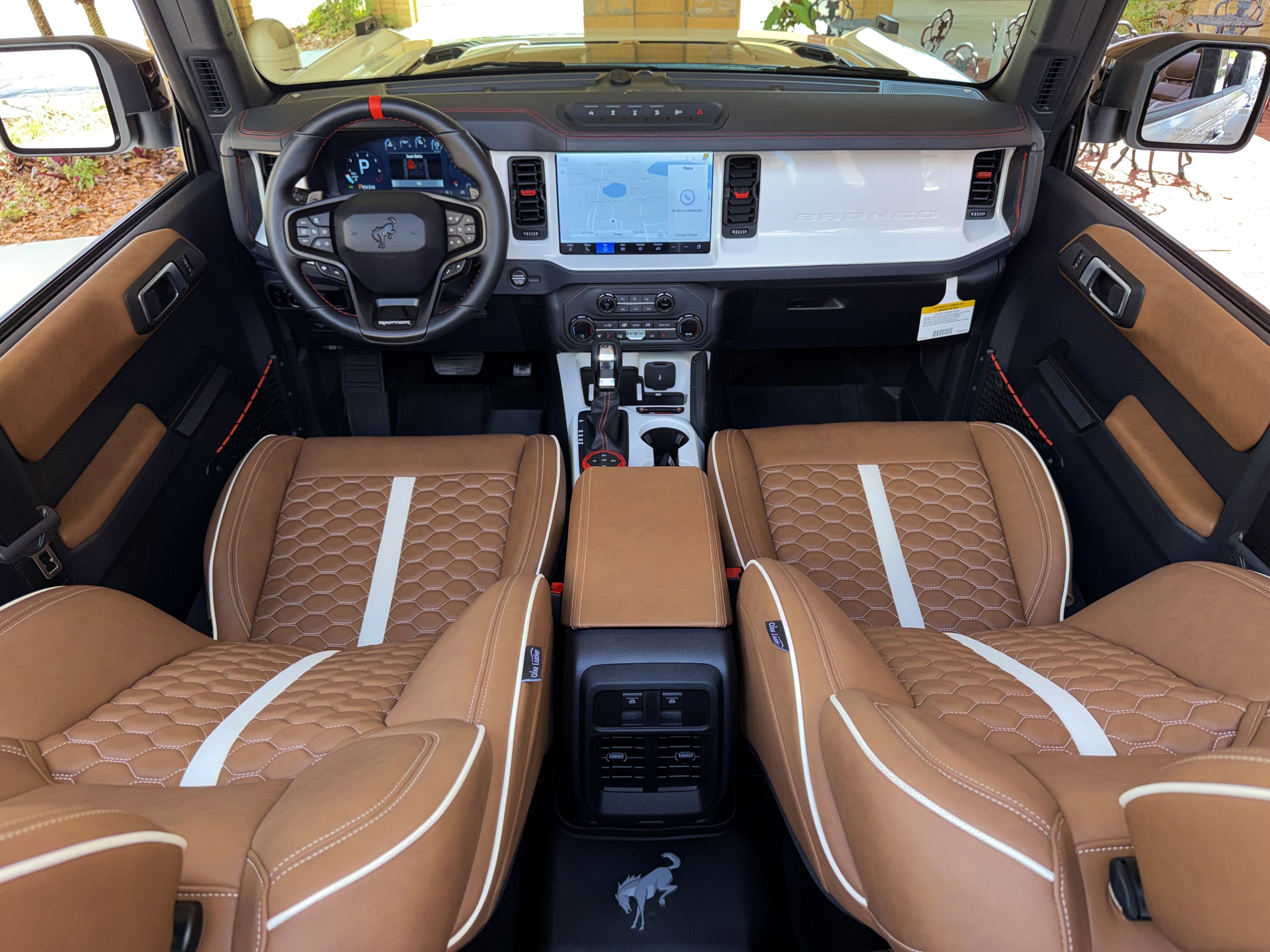 2025 Ford Bronco Raptor Black Appearance Luxury Package Custom Lifted