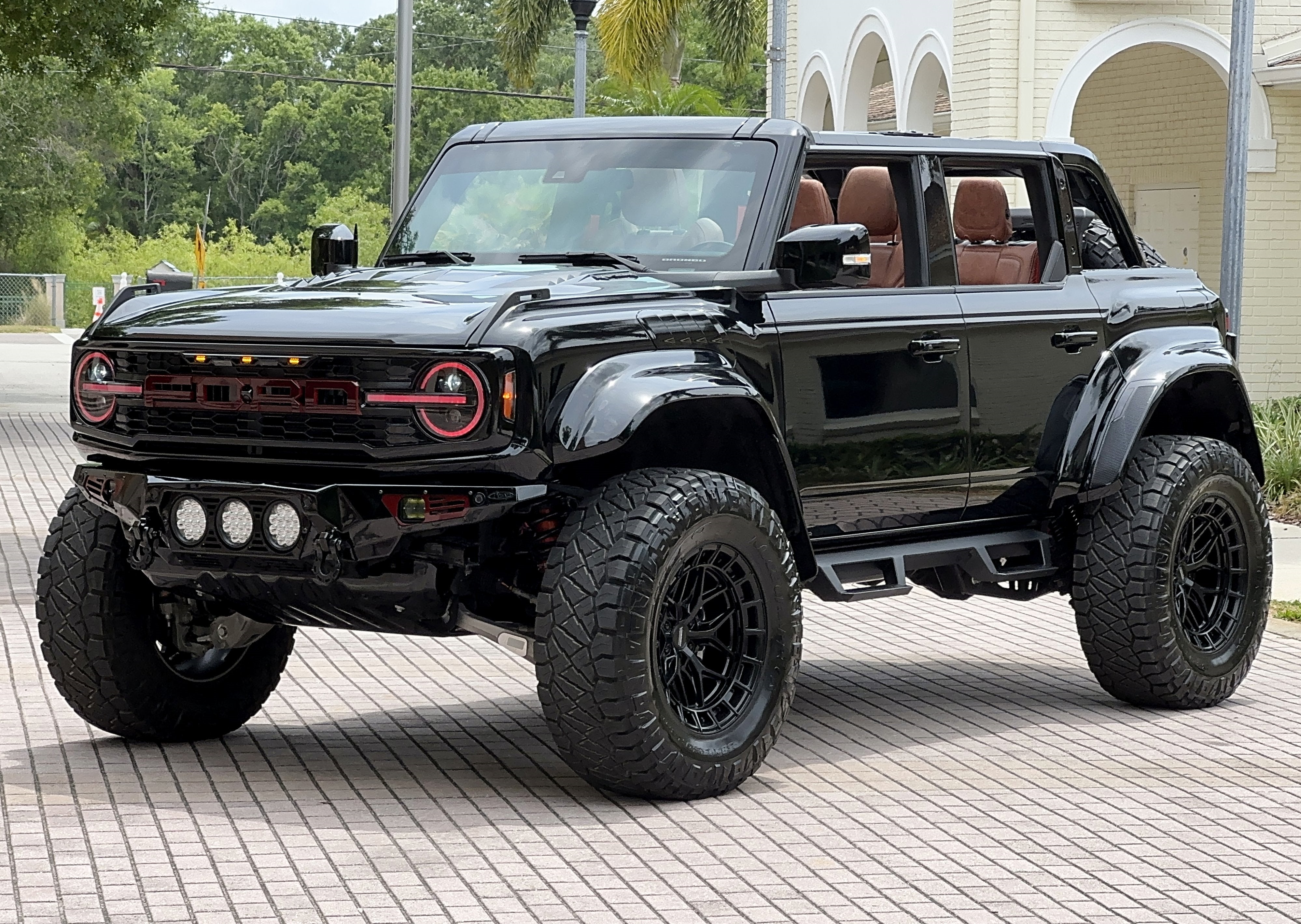 2024 Ford Bronco Raptor Matte Black Custom Lifted